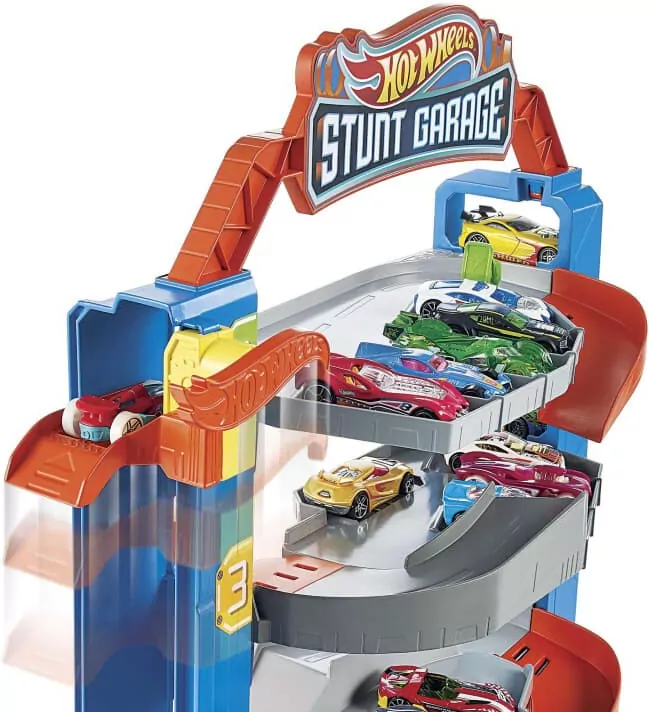 Hot Wheels City Garaż parking z windą - tantis.pl