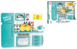 Kuchnia z wyposażeniem na baterie