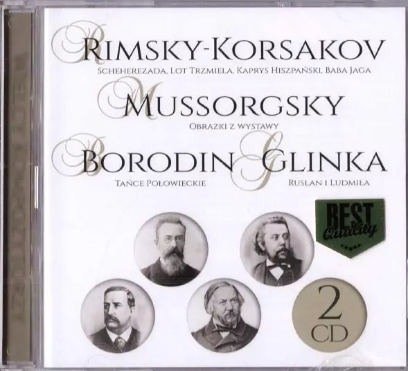 Rimsky-Korsakov. Wielcy kompozytorzy (2 CD) - tantis.pl