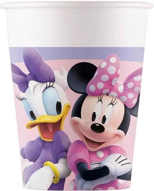 Kubeczki papierowe Minnie Junior 200ml 8szt - tantis.pl