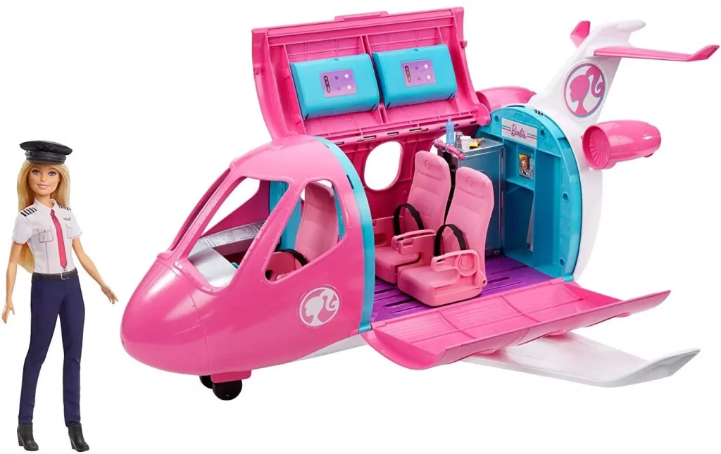 Lalka Barbie Pilotka + Samolot - tantis.pl