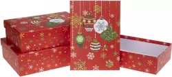 Pudełko prezentowe świąteczne ROZETTE