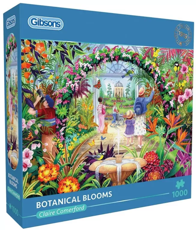 Puzzle 1000 Kwiaty botaniczne - tantis.pl