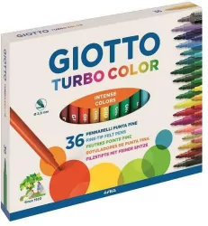 Pisaki Turbo Color. 36 kolorów