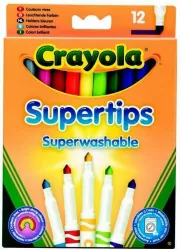 Flamastry Supertips. 12 kolorów
