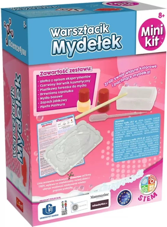 Zestaw edukacyjny. Warsztacik mydełek - tantis.pl