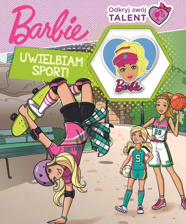 Uwielbiam sport. Barbie. Odkryj swój talent cz. 2 - tantis.pl