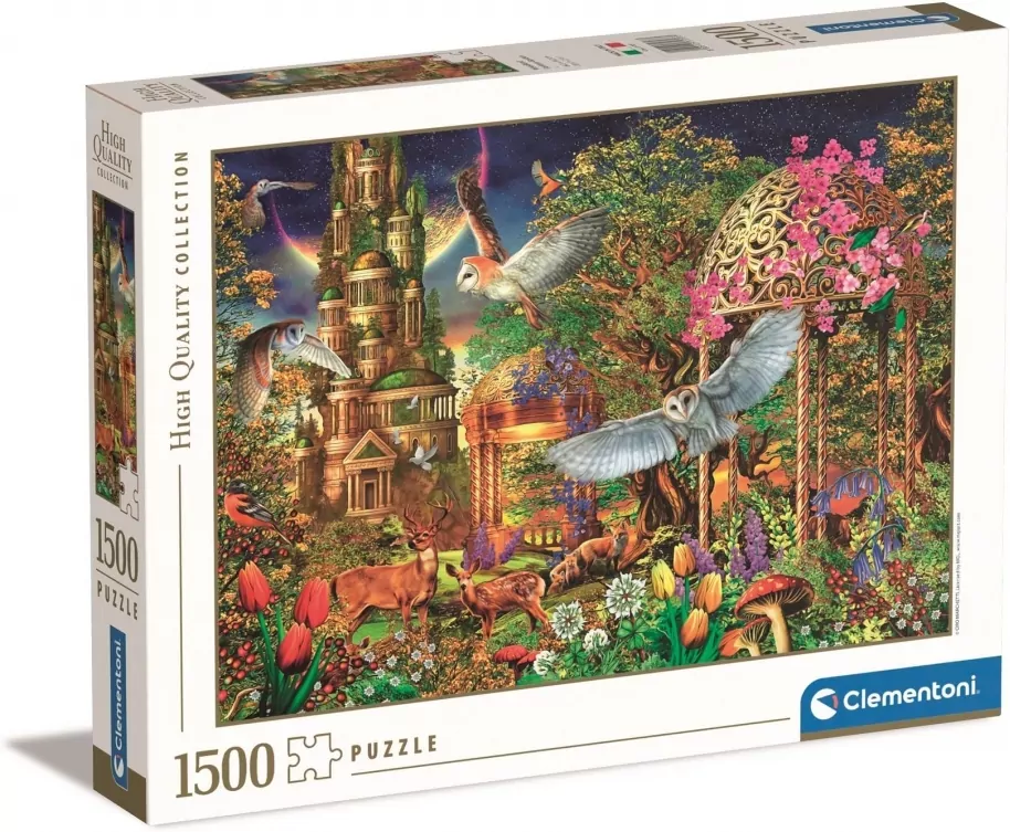 Puzzle 1500 HQ Woodland Fantasy Garden - tantis.pl