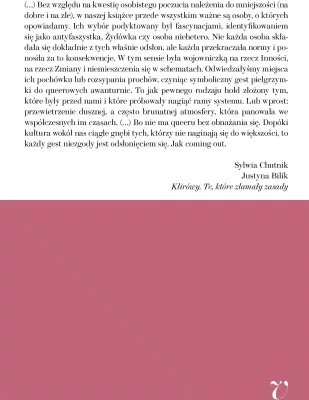 Kłirówy. Te, które złamały zasady