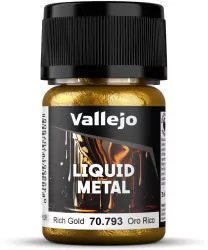 Vallejo: 70.793 - Liquid Metal - Rich Gold (35 ml)