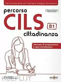 Percorso CILS B1 cittadinanza podręcznik przygotowujący do egzaminu + audio online - tantis.pl