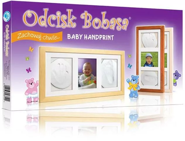 Odcisk Bobasa. Potrójna ramka z Glinką - tantis.pl