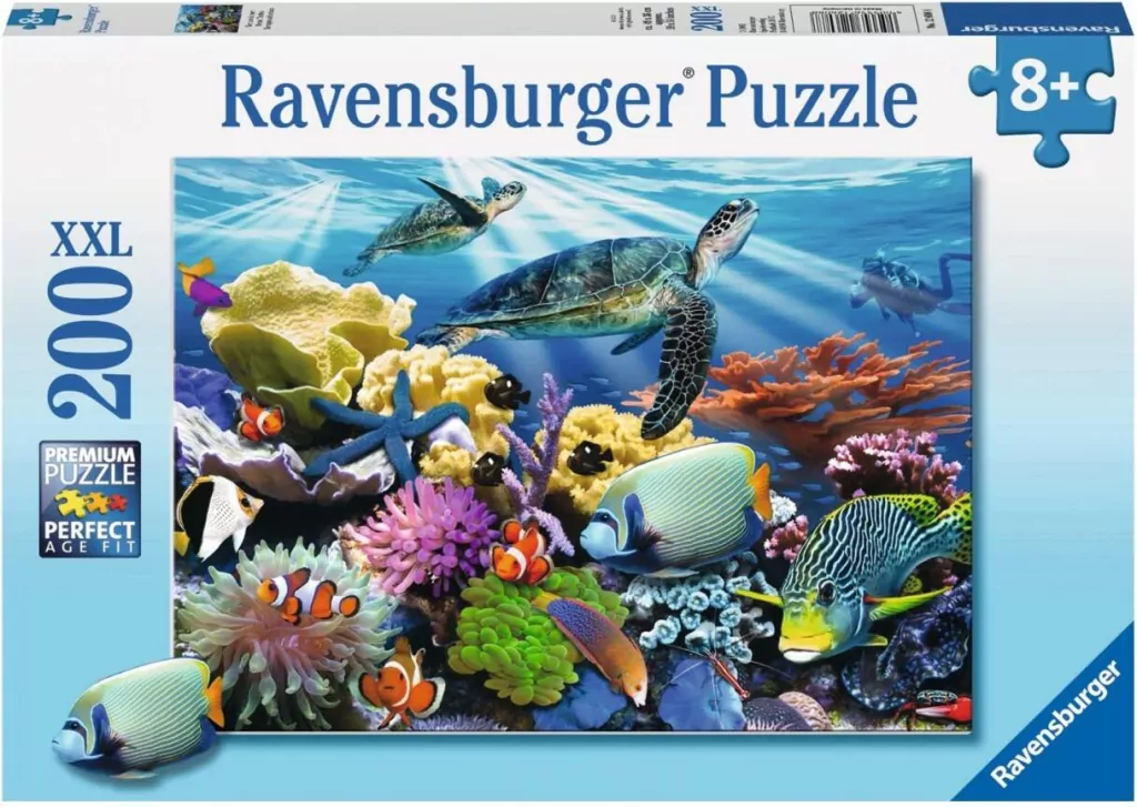 Puzzle 200 Ocean Turtles - tantis.pl