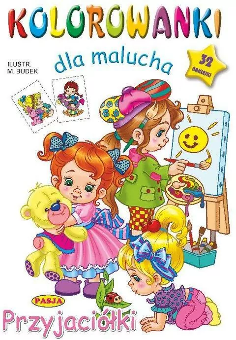 Przyjaciółki. Kolorowanka dla malucha - tantis.pl