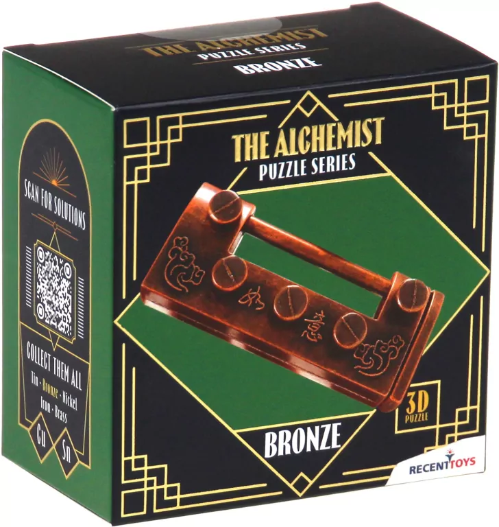 The Alchemist Puzzles: Bronze łamigłówka Recent - tantis.pl