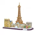 Puzzle 3D. City Line Paris - tantis.pl