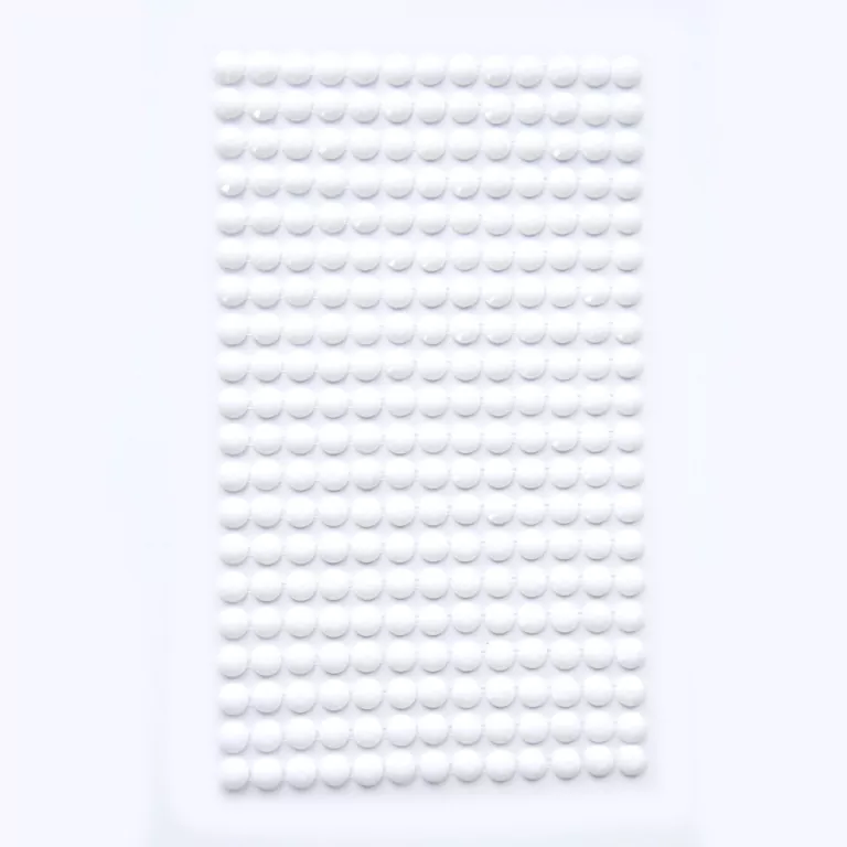 Kryształki samoprzylepne white 6mm 260szt - tantis.pl