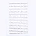 Kryształki samoprzylepne white 6mm 260szt - tantis.pl
