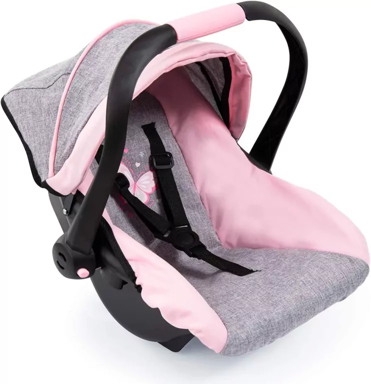 Bayer Fotelik samochodowy dla lalki z baldachimem Deluxe Car Seat 67933AA - tantis.pl