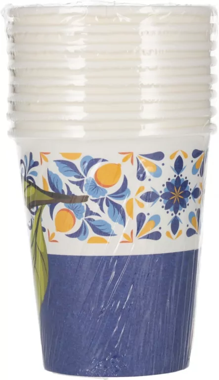 KUBEK PAP 250ML CYTRYNY PM OP8SZT - tantis.pl