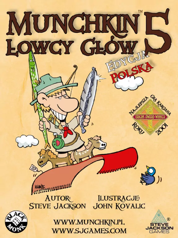Munchkin 5. Łowcy głów. Dodatek do gry - tantis.pl