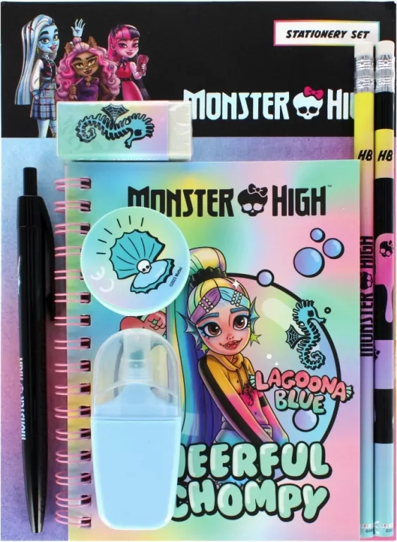 Zestaw szkolny Monster High. Lagoona - tantis.pl