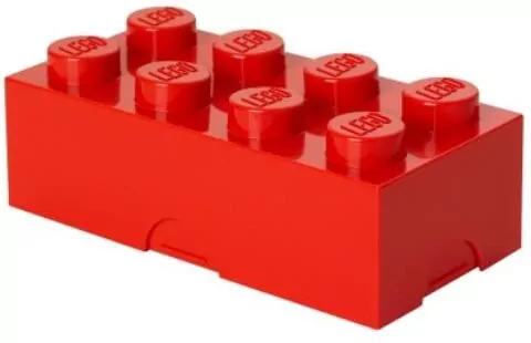 LEGO(R) pojemnik klocek classic ósemka czerwony - tantis.pl