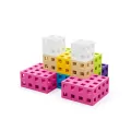 Klocki Meli Cube Pink 100 elementów - tantis.pl