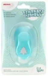 Dziurkacz ozdobny - Choinka 1,6cm MIX