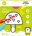 Looong Coloring Books - Ready To Color. FOREST 2+ - tantis.pl