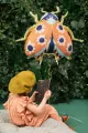 Balon foliowy biedronka 87x75cm mix - tantis.pl
