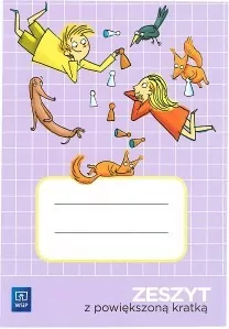 Zeszyt z powiększoną kratką