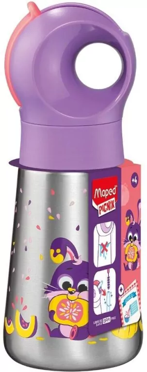 Butelka 350ml Picnik Miniz Króliczek MAPED - tantis.pl