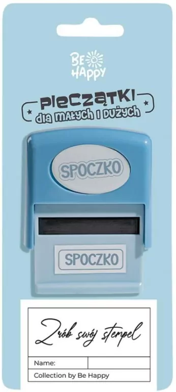 Pieczątka z napisem - Spoczko - tantis.pl