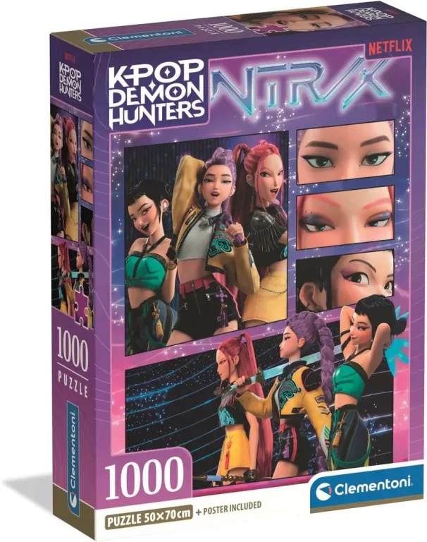 Puzzle 1000 K-Pop Demon Hunters - tantis.pl