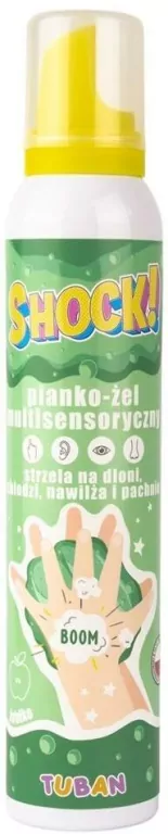 Shock! Pianko-żel multisensoryczny 200 ml jabłko - tantis.pl