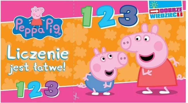 Peppa Pig. Dobrze wiedzieć cz. 1 Liczenie jest łatwe! - tantis.pl