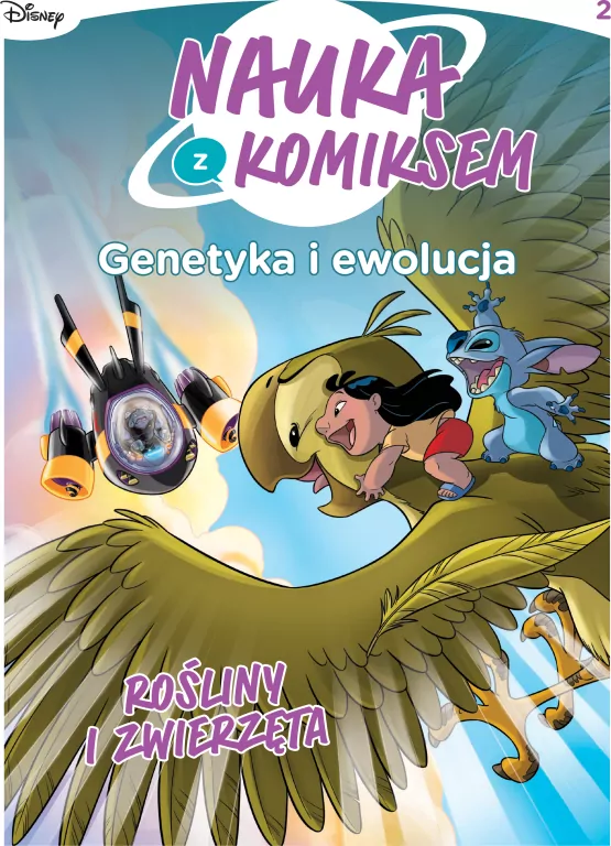 Rośliny i zwierzęta. Genetyka i ewolucja. Nauka z komiksem. Tom 2 - tantis.pl