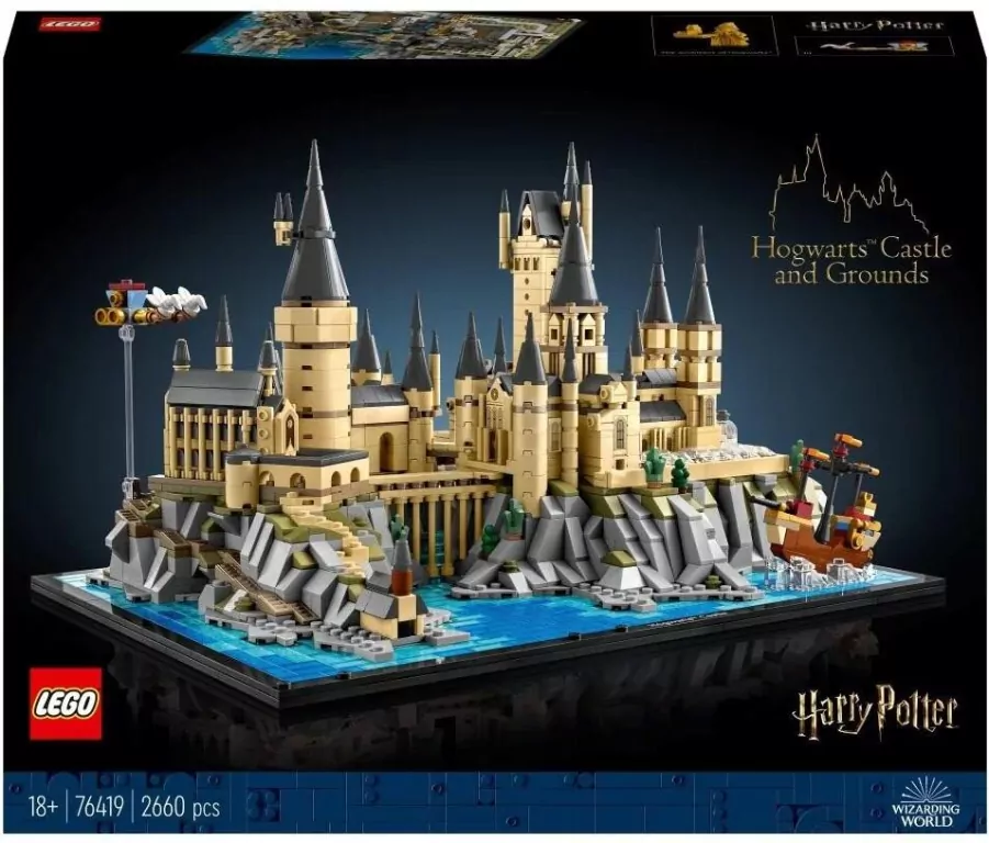 LEGO® Harry Potter. Zamek Hogwart i błonia. 76419 - tantis.pl