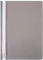 Skoroszyt A4 twardy PCV szary (20szt) - tantis.pl