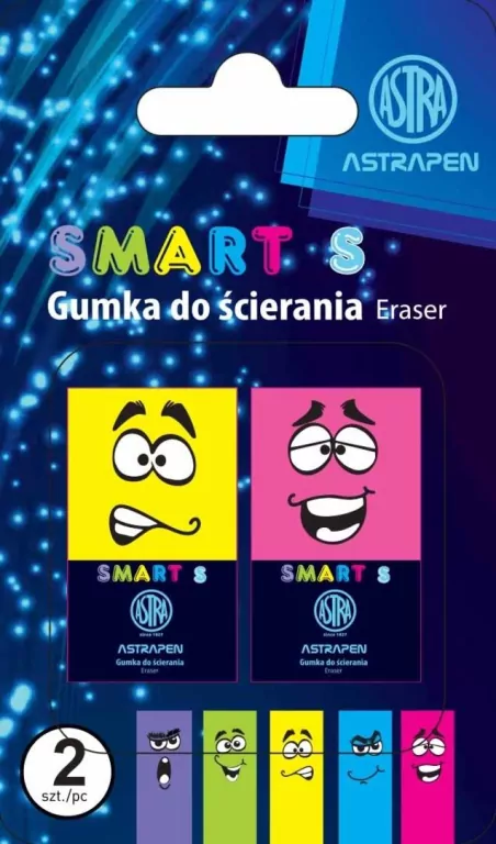 Gumka ołówkowa Smart S ASTRA - tantis.pl
