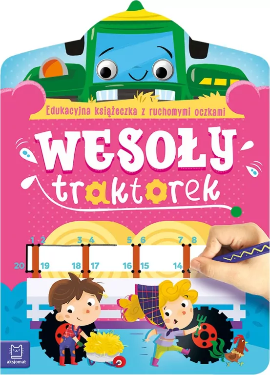 Wesoły traktorek. Edukacyjna książeczka - tantis.pl