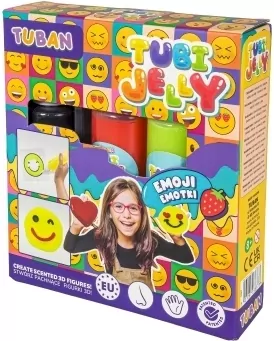 Zestaw Tubi Jelly Emotki 3 kolory - tantis.pl