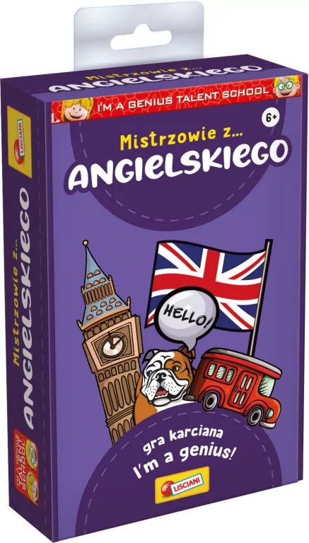 Mistrzowie z angielskiego. I'm a genius - tantis.pl