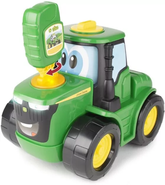 TOMY. John Deere traktor Johnny na kluczyk - tantis.pl
