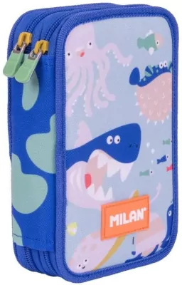 Piórnik 2-poziom z wyposażeniem Blue Odyssey