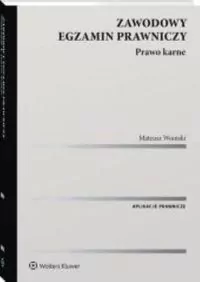 Zawodowy egzamin prawniczy. Prawo karne - tantis.pl