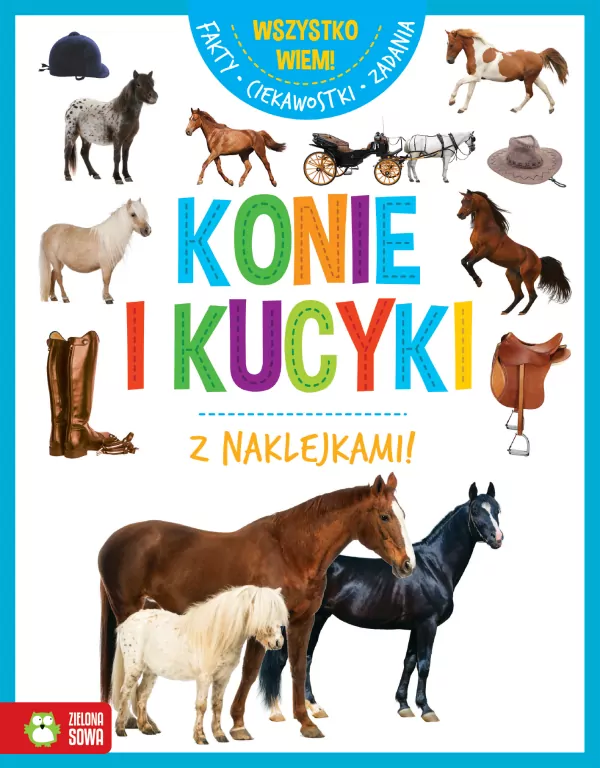 Konie i kucyki. Wszystko wiem! - tantis.pl