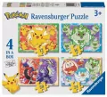 Puzzle 4w1. Pokemon - tantis.pl