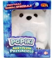 Maskotka interaktywna Popiki Arktyczni Przyjaciele, Niedźwiadek polarny - tantis.pl